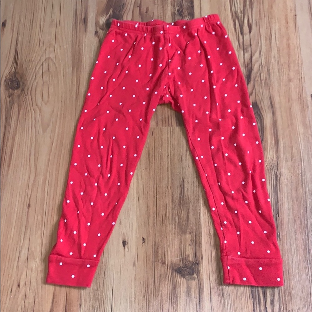 4T Polka dot leggings